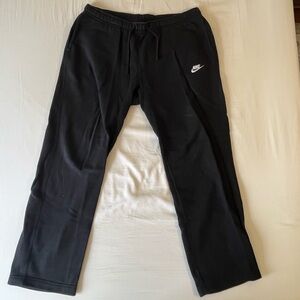 Nike Black Fleece Sweatpants Men’s size XL